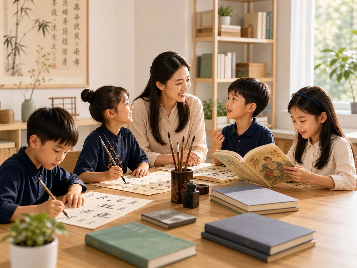 中文班课程展示图